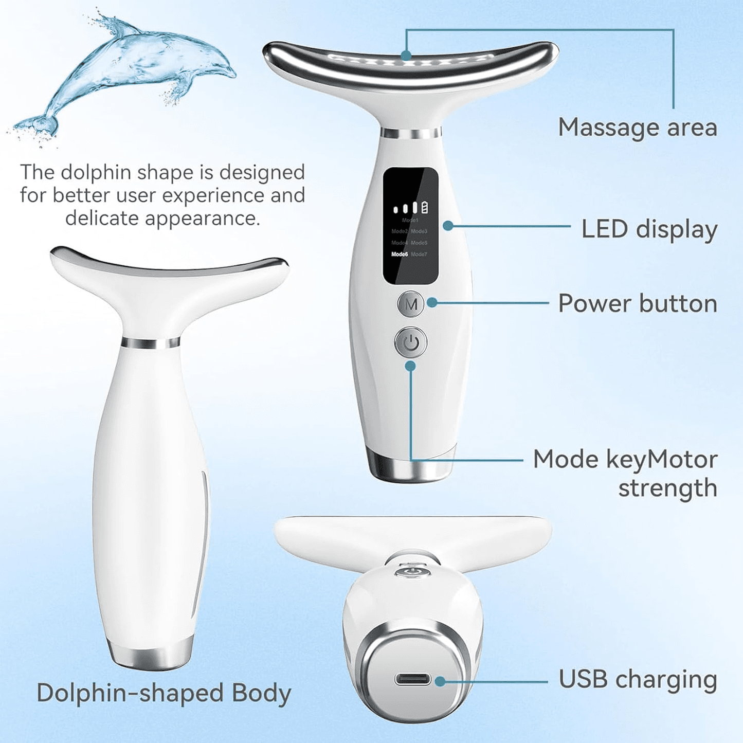 7 in 1 Multi-Function Facial Massager