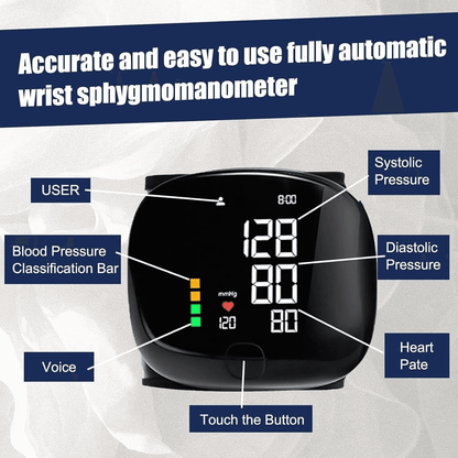 Automatic Wrist Blood Pressure Monitor