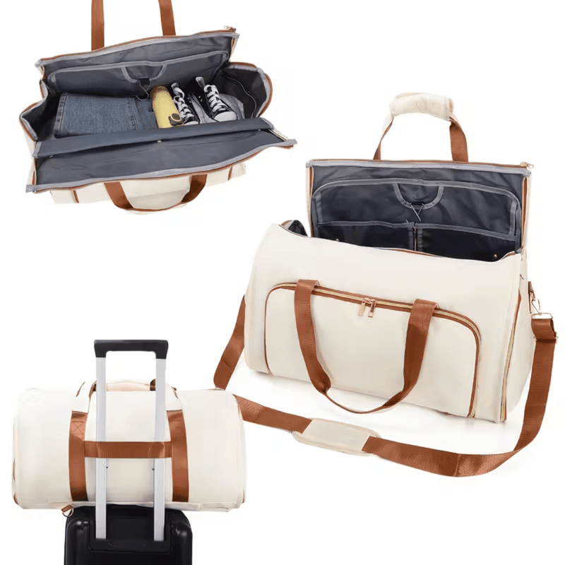 3-in-1 Travel Duffel Bag | Waterproof Garment Organizer