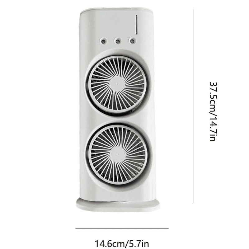 Portable Double-Ended Spray Fan