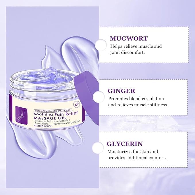 Soothing Pain Relief Massage Gel