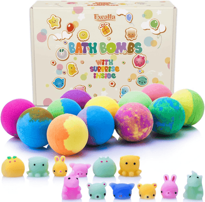 Bath Bombs for Kids with Toys